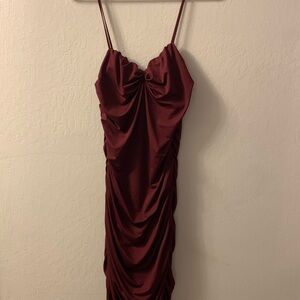 Wine colored Dress